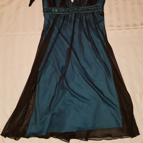 Sequined Halter Dress - Picture 4 of 4